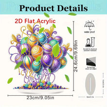 Load image into Gallery viewer, Acrylic Special Shape Carnival Balloons Diamond Painting Desktop Ornaments
