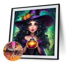 Load image into Gallery viewer, AB Diamond Painting - Full Round - Mysterious Witch (40*40CM)
