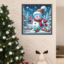 Load image into Gallery viewer, Diamond Painting - Full Round - Snowman (40*40CM)

