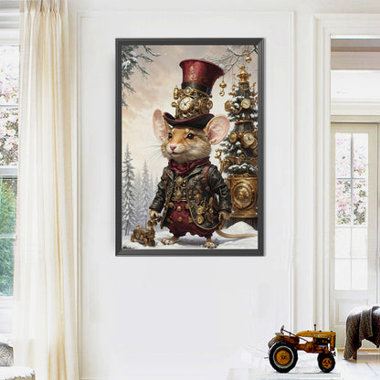 AB Diamond Painting - Full Round - Steam Age Mouse (40*60CM)