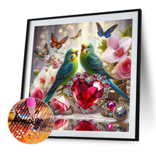 Load image into Gallery viewer, Diamond Painting - Full Round - Double parrots (40*40CM)
