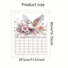 Load image into Gallery viewer, Flying Bird Diamond Painting Magnetic Fridge Calendar To-do List Calendar
