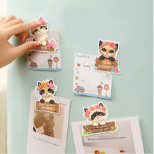 Load image into Gallery viewer, 6Pcs Kittens Diamond Painting Fridge Magnet Diamond Art Magnets Decals for Decor
