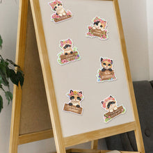 Load image into Gallery viewer, 6Pcs Kittens Diamond Painting Fridge Magnet Diamond Art Magnets Decals for Decor
