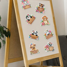 Load image into Gallery viewer, 6Pcs Small Animals Diamond Painting Fridge Magnet Diamond Art Magnets Decals

