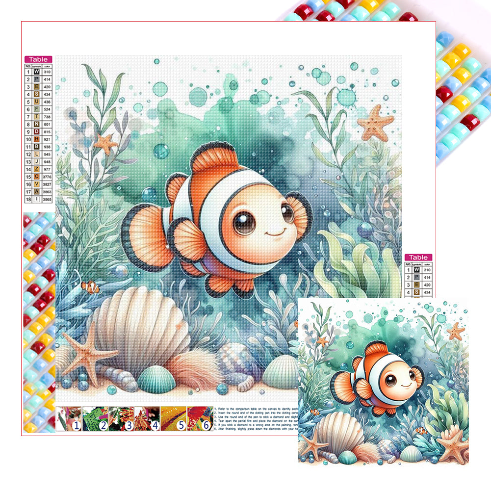 Diamond Painting - Full Square - Marine Life (40*40CM)