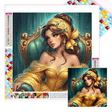 Load image into Gallery viewer, Diamond Painting - Full Square - Princess Belle (40*40CM)
