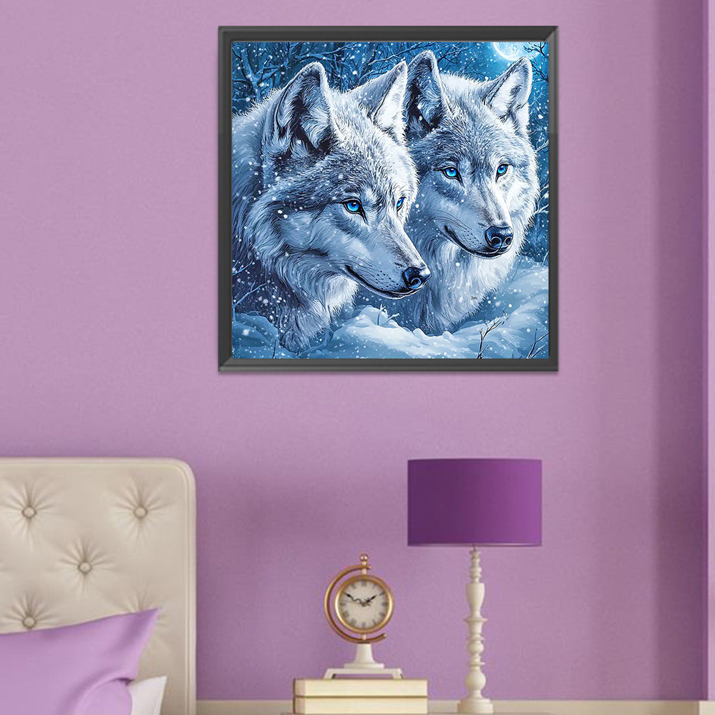 Diamond Painting - Full Round - Wolf (50*50CM)