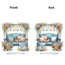 Load image into Gallery viewer, Acrylic Special Shape Easter Swing Diamond Painting Desktop Decors for Adults
