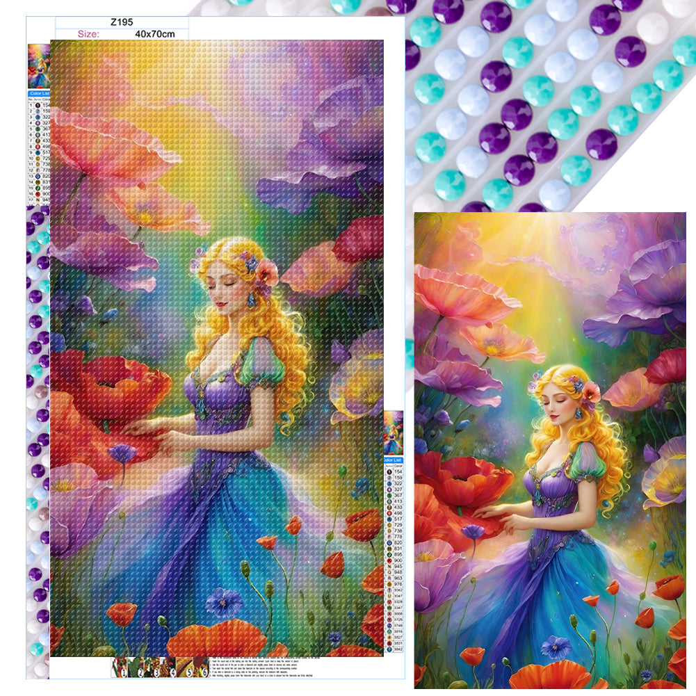 Diamond Painting - Full Round - Dream girl (40*70CM)