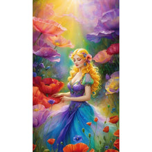 Load image into Gallery viewer, Diamond Painting - Full Round - Dream girl (40*70CM)
