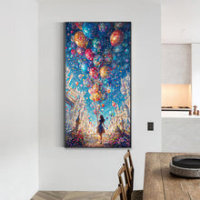 Load image into Gallery viewer, Diamond Painting - Full Round - Balloon girl (40*70CM)
