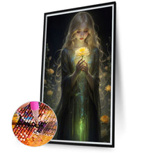 Load image into Gallery viewer, Diamond Painting - Full Round - Glowing girl (40*70CM)
