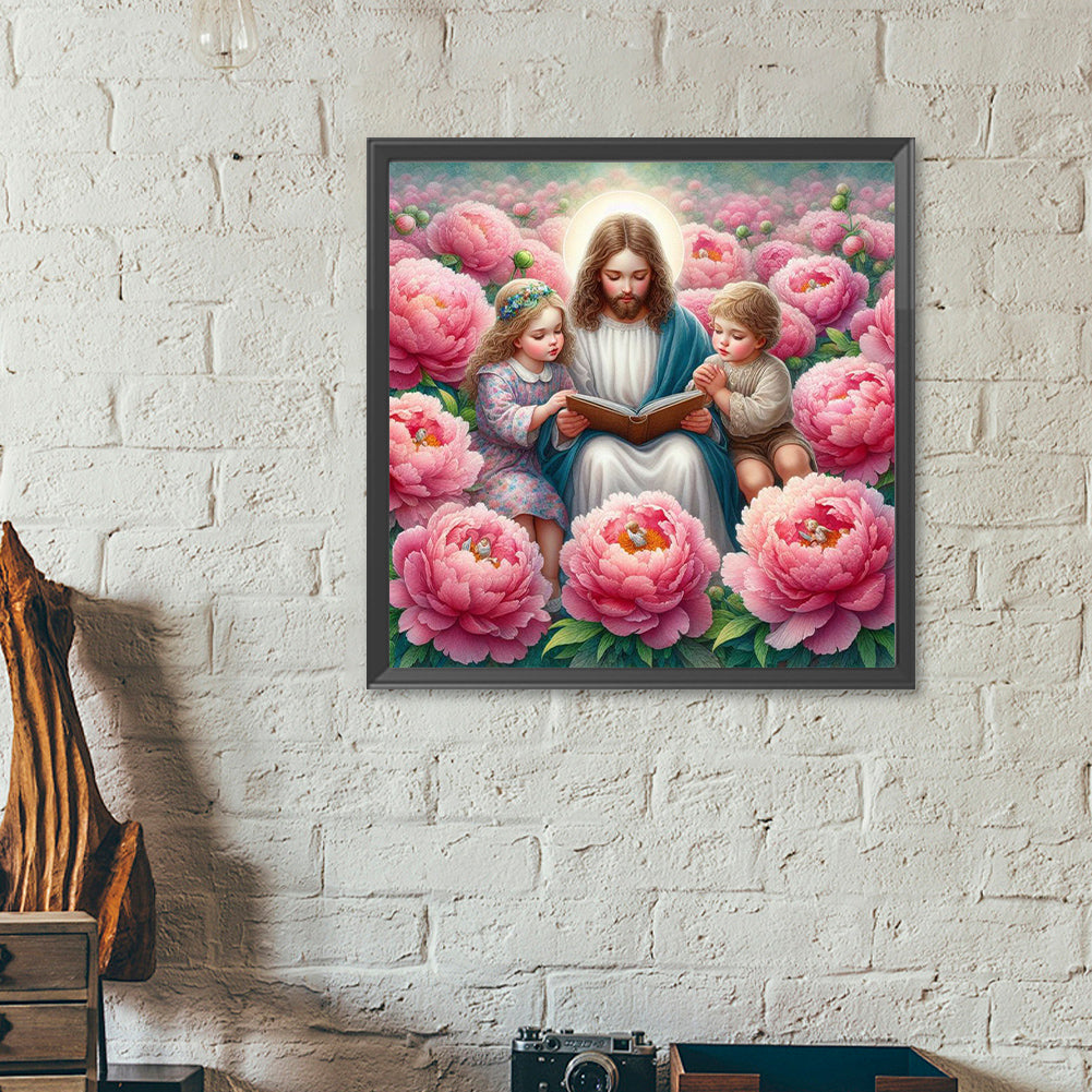Diamond Painting - Full Round - Jesus (40*40CM)