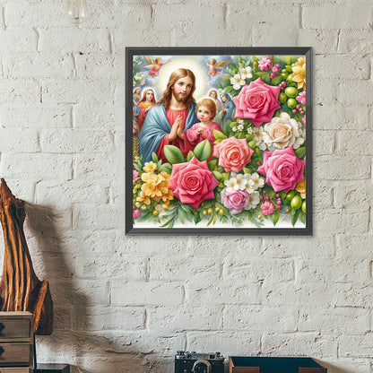 Diamond Painting - Full Round - Jesus (40*40CM)