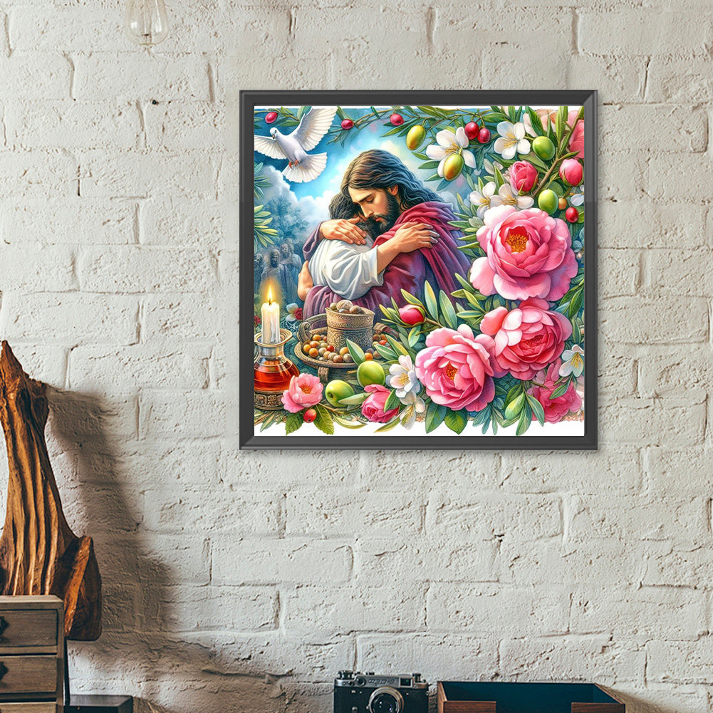 Diamond Painting - Full Round - Jesus (40*40CM)