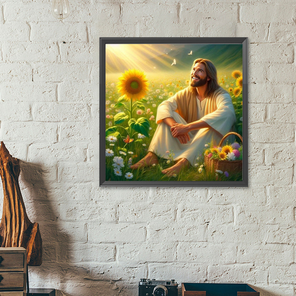 Diamond Painting - Full Round - Jesus (40*40CM)