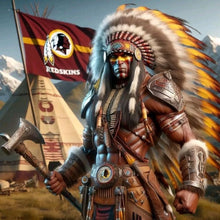 Load image into Gallery viewer, Diamond Painting - Full Round - Indians Washington Redskins (40*40CM)
