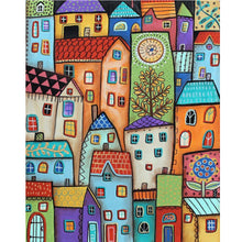 Load image into Gallery viewer, Diamond Painting - Full Square - Colorful house (40*50CM)
