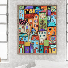Load image into Gallery viewer, Diamond Painting - Full Square - Colorful house (40*50CM)
