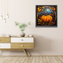 Load image into Gallery viewer, AB Diamond Painting - Full Round - Pumpkin glass art (40*40CM)
