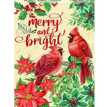 Load image into Gallery viewer, Diamond Painting - Full Round - Christmas cardinal (30*40CM)
