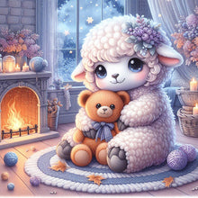 Load image into Gallery viewer, Diamond Painting - Full Round - Aries and bear (30*30CM)
