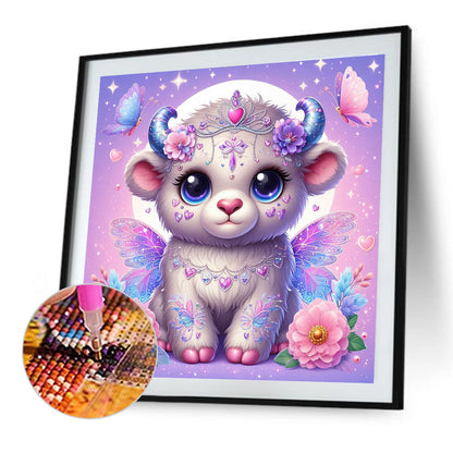 Diamond Painting - Full Round - Elf yak (30*30CM)