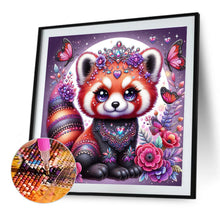 Load image into Gallery viewer, Diamond Painting - Full Round - Flower brown bear (30*30CM)

