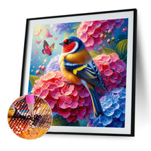 Load image into Gallery viewer, Diamond Painting - Full Round - Hydrangea bird bird (40*40CM)
