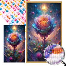 Load image into Gallery viewer, AB Diamond Painting - Full Round - Mysterious Rose (40*70CM)
