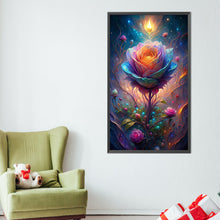 Load image into Gallery viewer, AB Diamond Painting - Full Round - Mysterious Rose (40*70CM)
