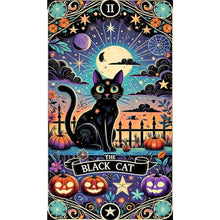 Load image into Gallery viewer, Diamond Painting - Full Square - Black cat (40*70CM)
