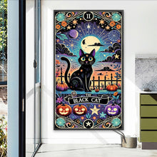 Load image into Gallery viewer, Diamond Painting - Full Square - Black cat (40*70CM)
