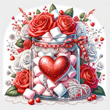 Load image into Gallery viewer, Diamond Painting - Full Square - Valentine&#39;s Day - Handmade love gift (30*30CM)
