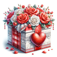 Load image into Gallery viewer, Diamond Painting - Full Square - Valentine&#39;s Day - Handmade love gift (30*30CM)
