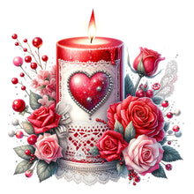 Load image into Gallery viewer, Diamond Painting - Full Square - Valentine&#39;s Day - Handmade love gift (30*30CM)
