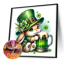 Load image into Gallery viewer, Diamond Painting - Full Square - Lucky green rabbit (30*30CM)
