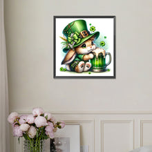 Load image into Gallery viewer, Diamond Painting - Full Square - Lucky green rabbit (30*30CM)
