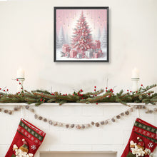 Load image into Gallery viewer, Diamond Painting - Full Round - Pink Christmas tree (30*30CM)
