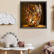 Load image into Gallery viewer, Diamond Painting - Full Round - Butterfly lights (40*40CM)
