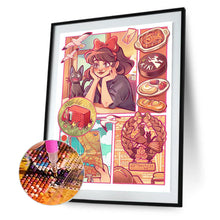 Load image into Gallery viewer, Diamond Painting - Full Round - Anime Kiki&#39;s Delivery Service (30*40CM)
