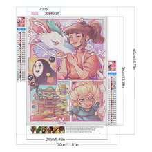 Load image into Gallery viewer, Diamond Painting - Full Round - Anime Spirited Away (30*40CM)
