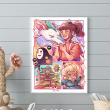 Load image into Gallery viewer, Diamond Painting - Full Round - Anime Spirited Away (30*40CM)
