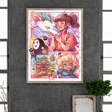 Load image into Gallery viewer, Diamond Painting - Full Round - Anime Spirited Away (30*40CM)
