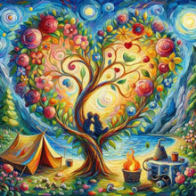 Load image into Gallery viewer, Diamond Painting - Full Round - Colorful heart tree (40*40CM)
