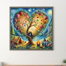 Load image into Gallery viewer, Diamond Painting - Full Round - Colorful heart tree (40*40CM)
