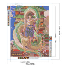 Load image into Gallery viewer, Diamond Painting - Full Round - Spirited Away Anime with Chihiro (40*50CM)
