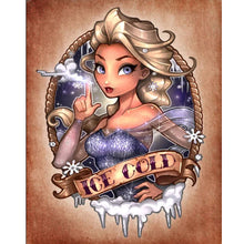 Load image into Gallery viewer, Diamond Painting - Full Round - Princess Elsa (40*50CM)
