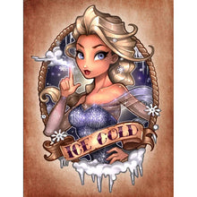 Load image into Gallery viewer, Diamond Painting - Full Round - Princess Elsa (40*50CM)
